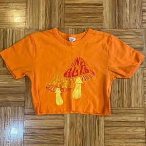 Mushroom crop top 🍄